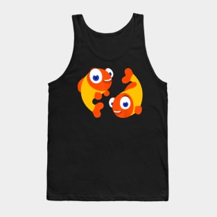 Pal Fish Twin Fish Large Logo Shirt for Teacher Tank Top